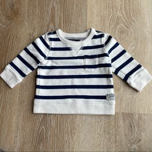 Oshkosh baby striped crew neck